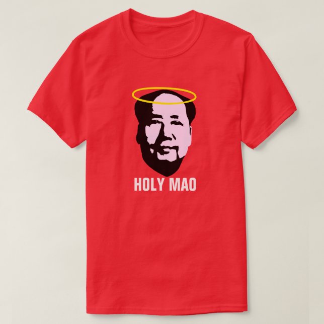 Camiseta Mao santo (Diseño del anverso)