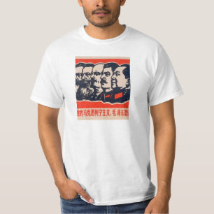 Camiseta Mao Stalin, presidente de propaganda de los jefes