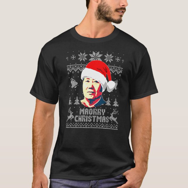 Camiseta Mao Zedong Maorry Navidades Navidades (Anverso)