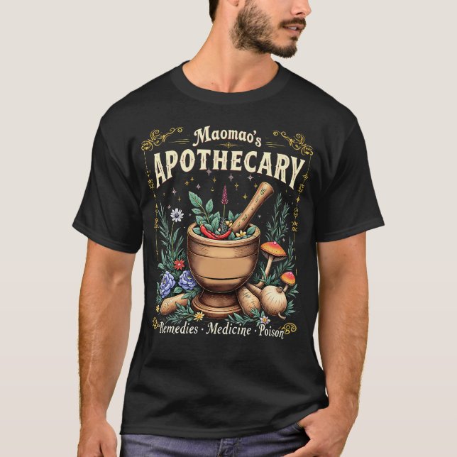Camiseta Maomao's Apothecary Fantasy Herbal Potion (Anverso)