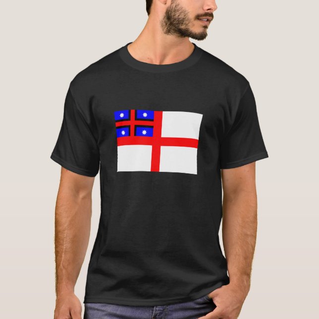 Camiseta maorí de la bandera de Nueva Zelanda (Anverso)