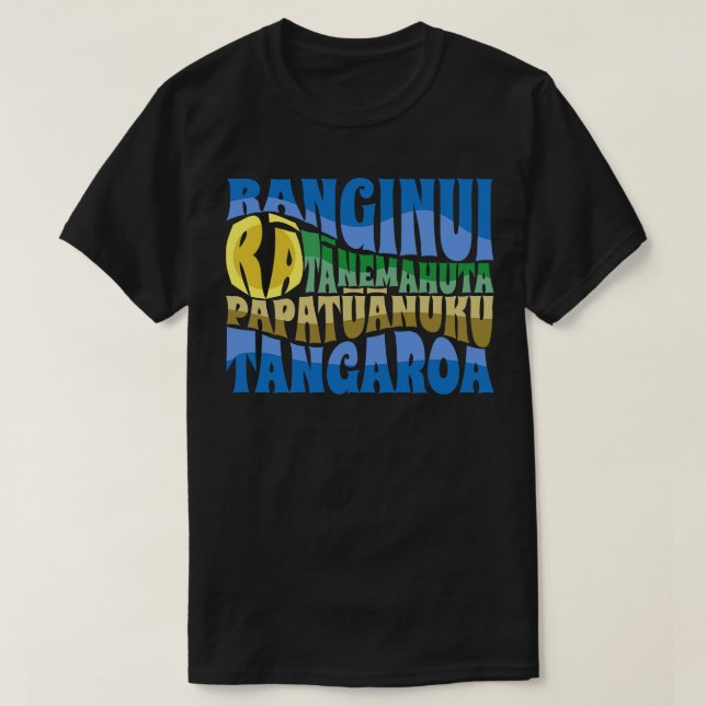 Camiseta Maori Gods Nga Atua (Diseño del anverso)