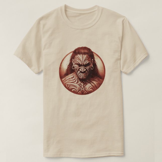 Camiseta Māori Tattoo (Diseño del anverso)