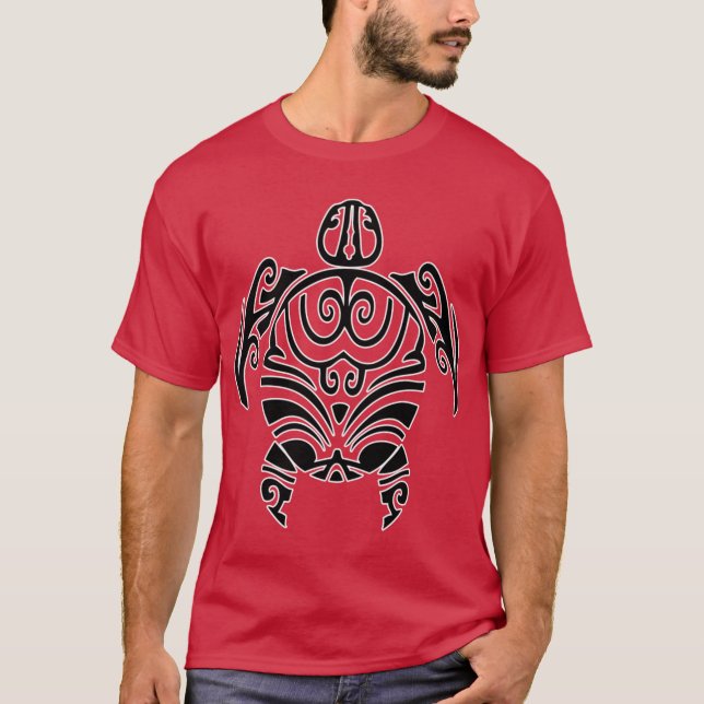 Camiseta maori turtle turtle tribal tattoo boy (Anverso)