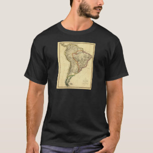 Camiseta Mapa 1817 de Suramérica