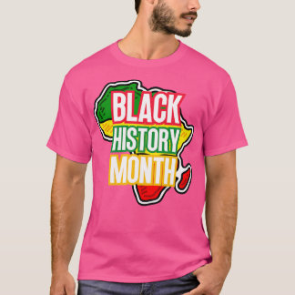 Camiseta Mapa 1 del mes de la historia negra