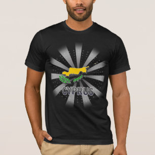 Camiseta Mapa 2,0 de la bandera de Chipre