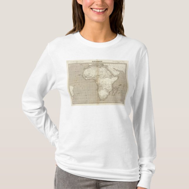 Camiseta Mapa 2 de África (Anverso)