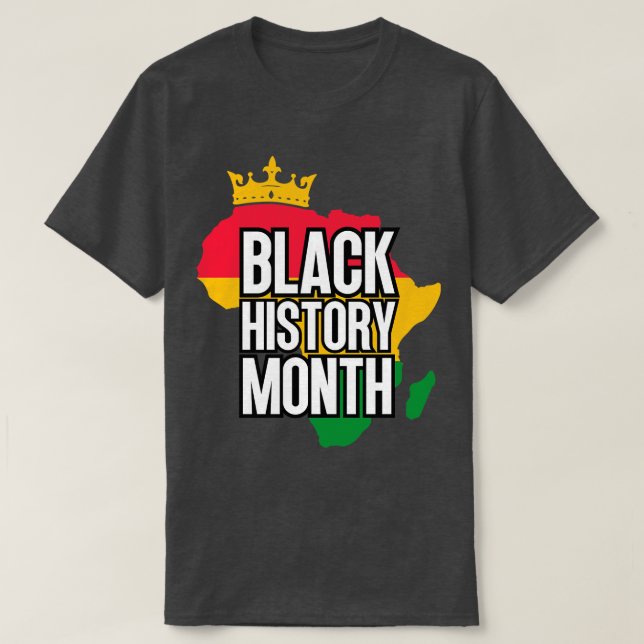 Camiseta Mapa 57 del mes de la historia negra (Diseño del anverso)