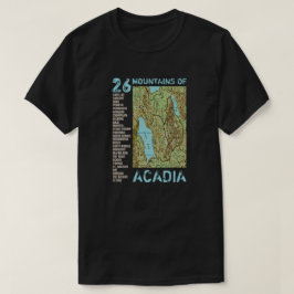 CAMISETA MAPA ACADIA
