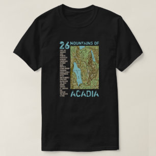 CAMISETA MAPA ACADIA