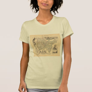 Camiseta Mapa Alexandre Vuillemin del Departamento de Ain F