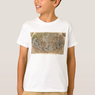 Camiseta Mapa antiguo de Fuzzy Express® #2