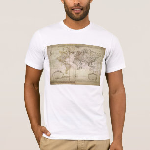 Camiseta Mapa antiguo de Fuzzy Express® #5