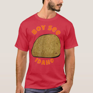 Camiseta Mapa Boise Idaho Hogar Estado Del Niño Idaho Ver I