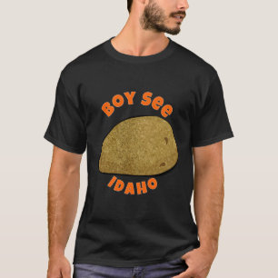 Camiseta Mapa Boise Idaho Hogar Estado Del Niño Idaho Ver I
