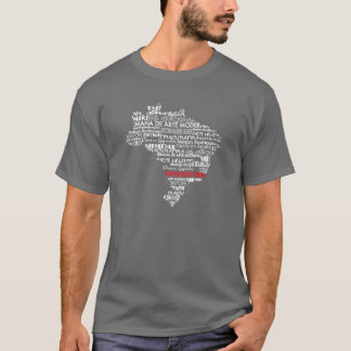 Camiseta Mapa brasileño del &Culture de los artistas
