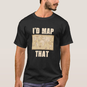 Camiseta Mapa como ese caricaturista geogra