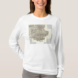 Camiseta Mapa compuesto de Francia