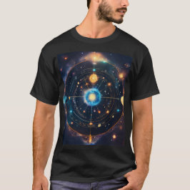 Camiseta Mapa cósmico: Historia de estrellas y destino