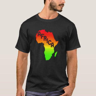 Camiseta Mapa de África