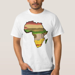 Camiseta Mapa de África