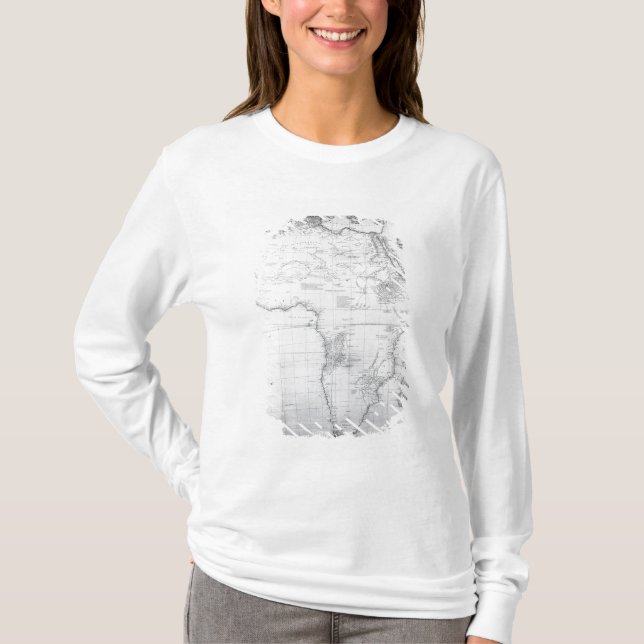 Camiseta Mapa de África (Anverso)