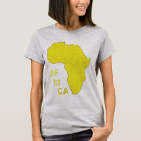 Mapa de África Funky