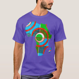 Camiseta Mapa de África Kisua