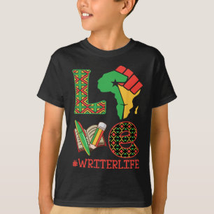 Camiseta Mapa de África levantó primer escritor de amor edu