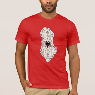 Camiseta Mapa de Albania