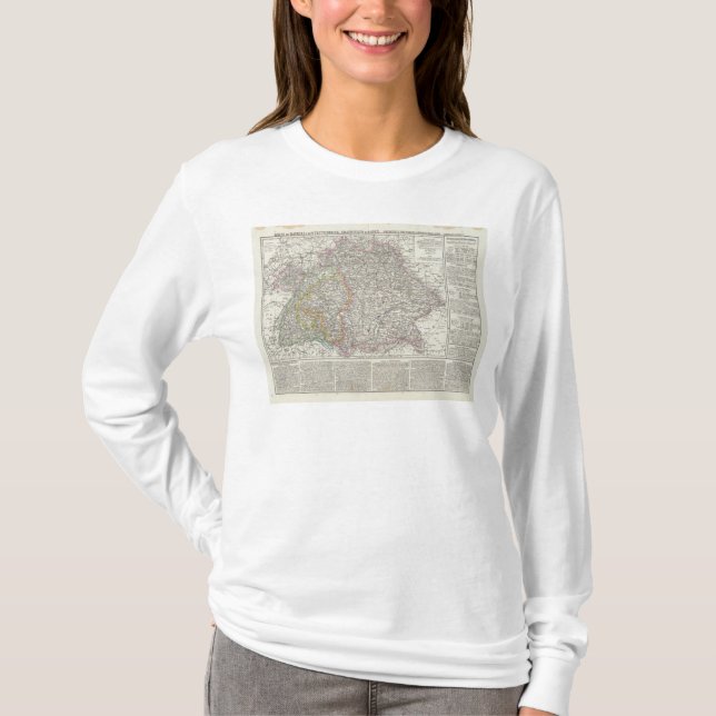Camiseta Mapa de Alemania (Anverso)