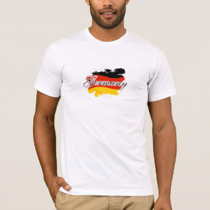 Camiseta Mapa de Alemania , regalo de bandera alemana