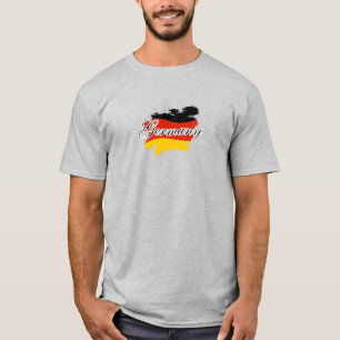 Camiseta Mapa de Alemania , regalo de bandera alemana