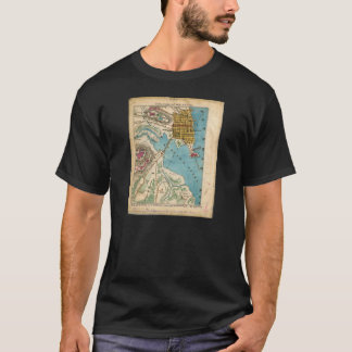 Camiseta Mapa de Alexandría VA y ciudades vecinas