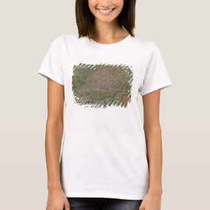Camiseta Mapa de Amberes, de "Civitates Orbis Terrarum"