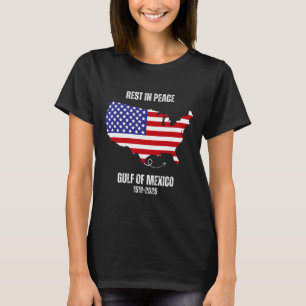 Camiseta Mapa de América Golfo de México Presidente Golfo d