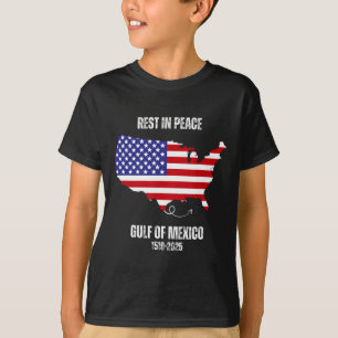 Camiseta Mapa de América Golfo de México Presidente Golfo d