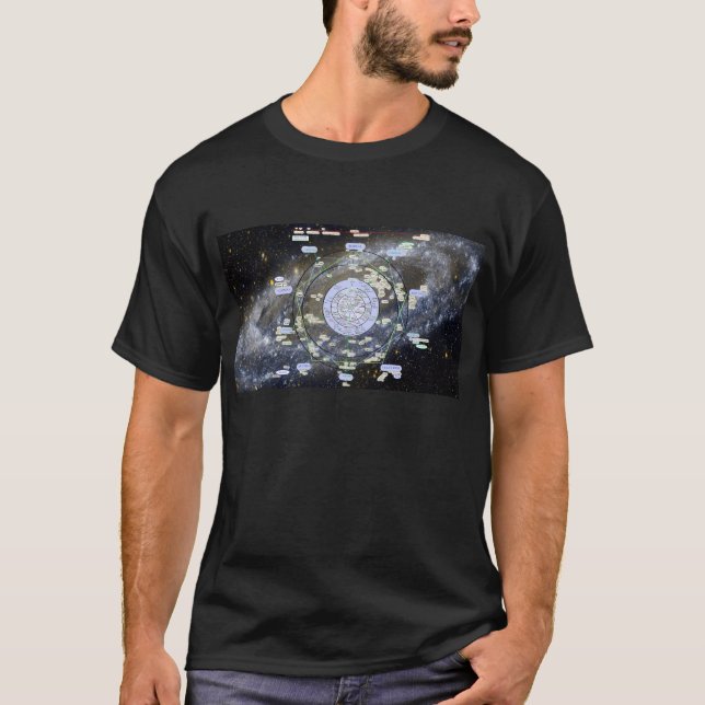 Camiseta Mapa de Andrómeda -- Starquest (Anverso)