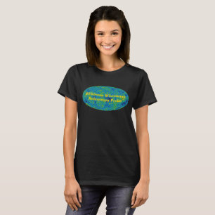 Camiseta Mapa de anisotropía de microondas del universo de