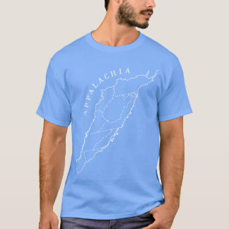 Camiseta Mapa de Apalachia