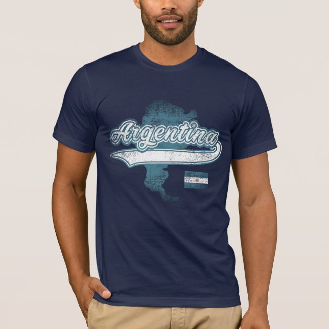 Camiseta Mapa de Argentina (Anverso)