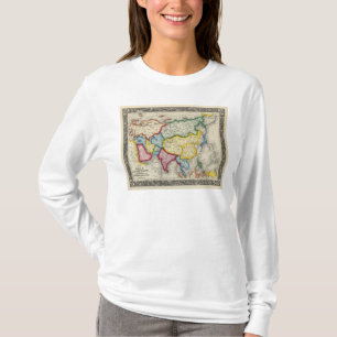 Camiseta Mapa de Asia