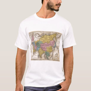 Camiseta Mapa de Asia