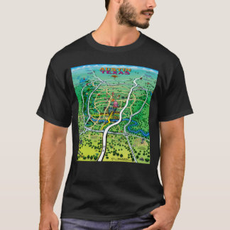 Camiseta Mapa de Austin
