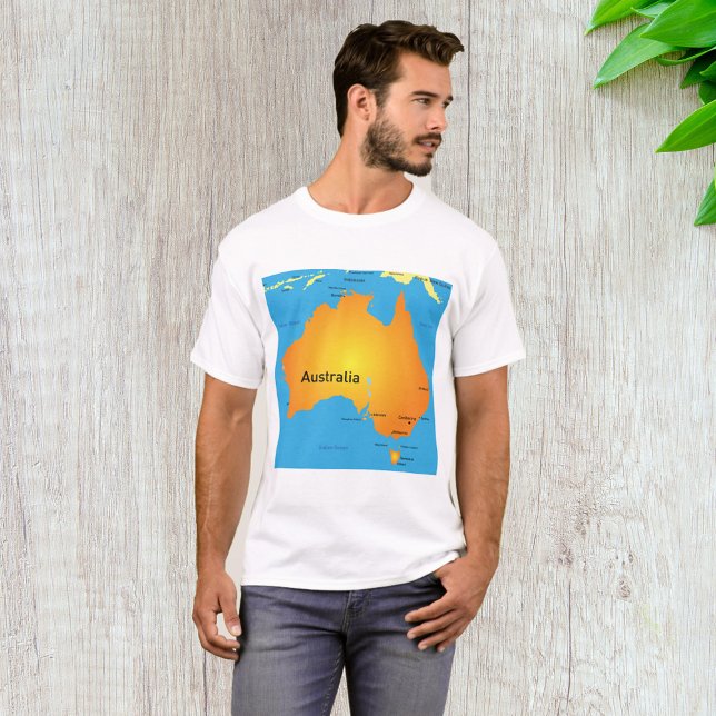 Camiseta Mapa De Australia (Subido por el creador)