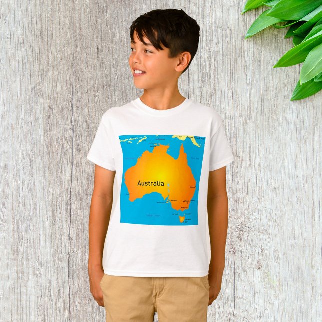 Camiseta Mapa De Australia (Subido por el creador)