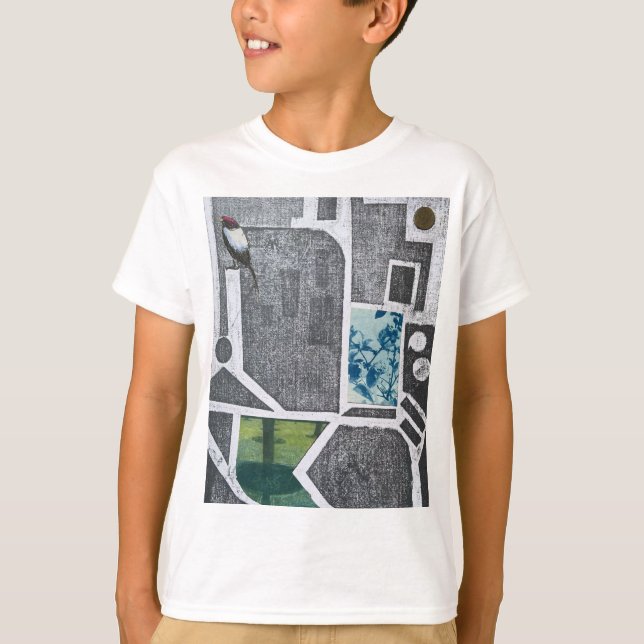 Camiseta Mapa de aves (Anverso)