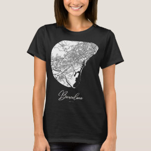 Camiseta Mapa de Barcelona