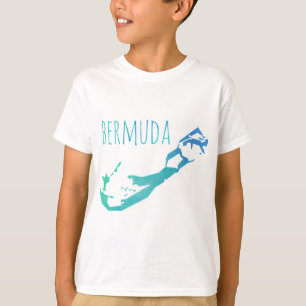 Camiseta Mapa de Bermudas